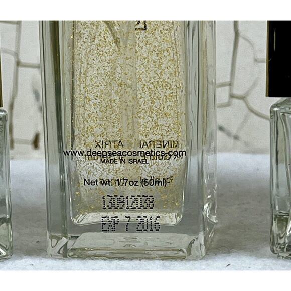 Deep Sea Cosmetics Mineral Matrix 24K Gold Treatment Kit w/Box /PPW - NEW *READ* - Picture 10 of 16